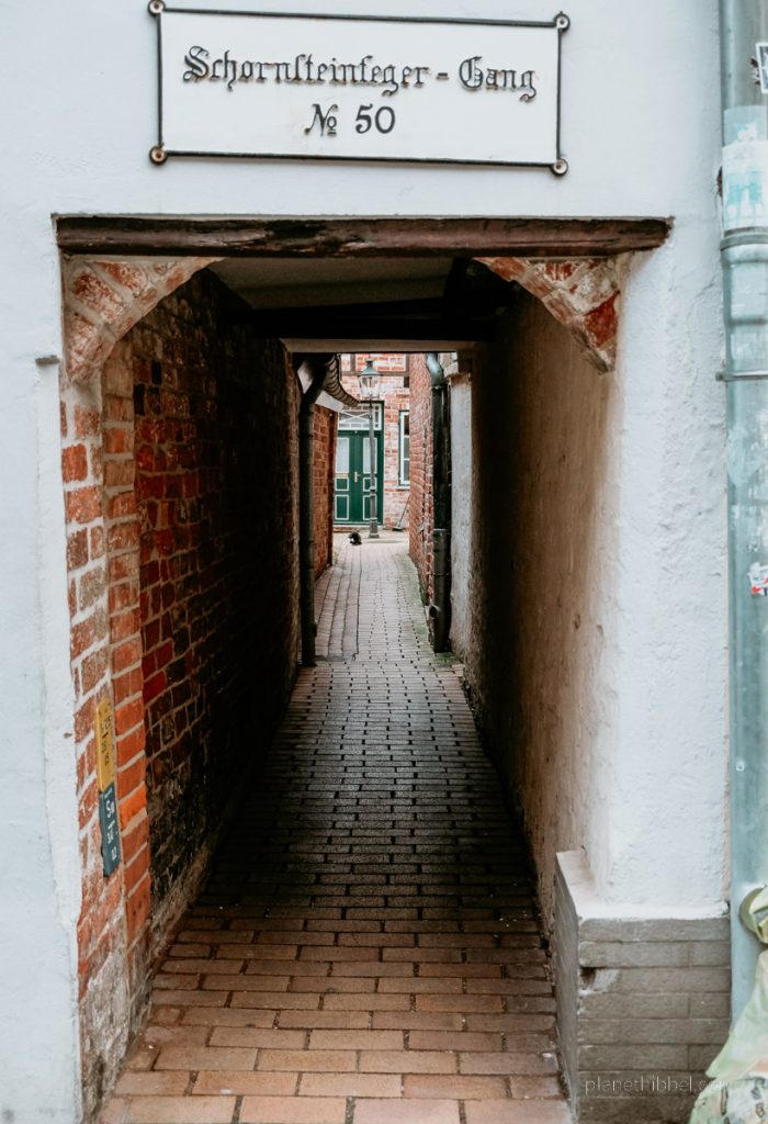 Versteckte Gassen in Lübeck