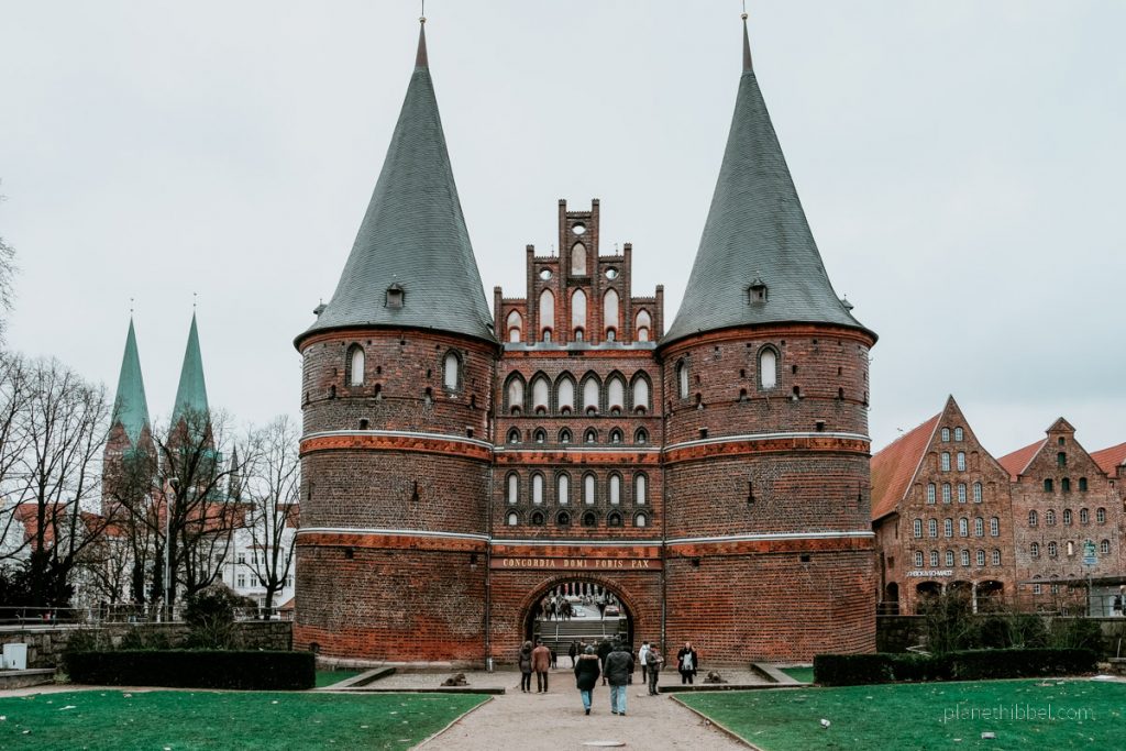 Das Holstentor in Lübeck