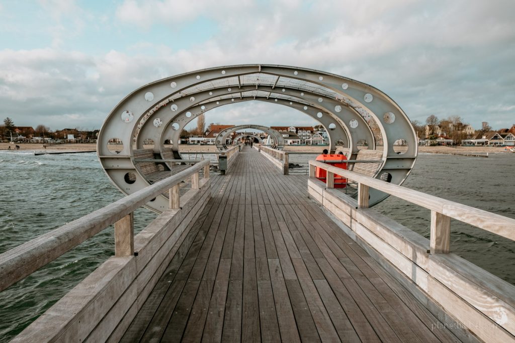 Seebrücke in Kellenhusen in der Lübecker Bucht